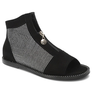 Sandále Chebello - 4416_-037-000-PSK-S130 Czarny Zamsz