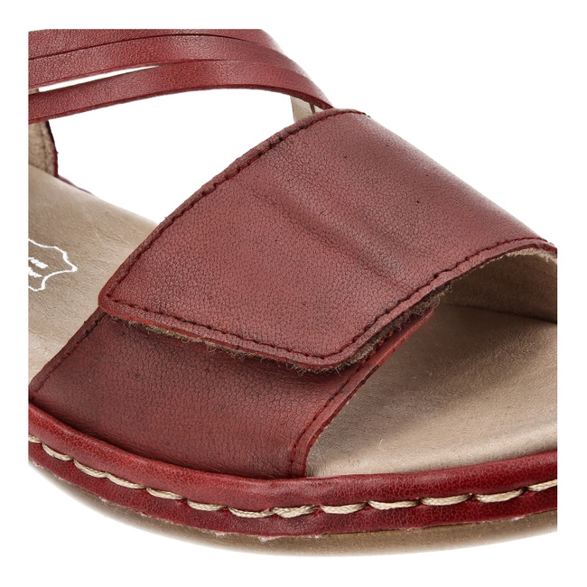 Sandále Rieker - 65964-35 Red