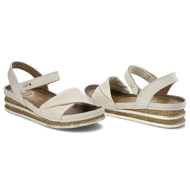 Sandále Lemar - 50096 Monza Beż