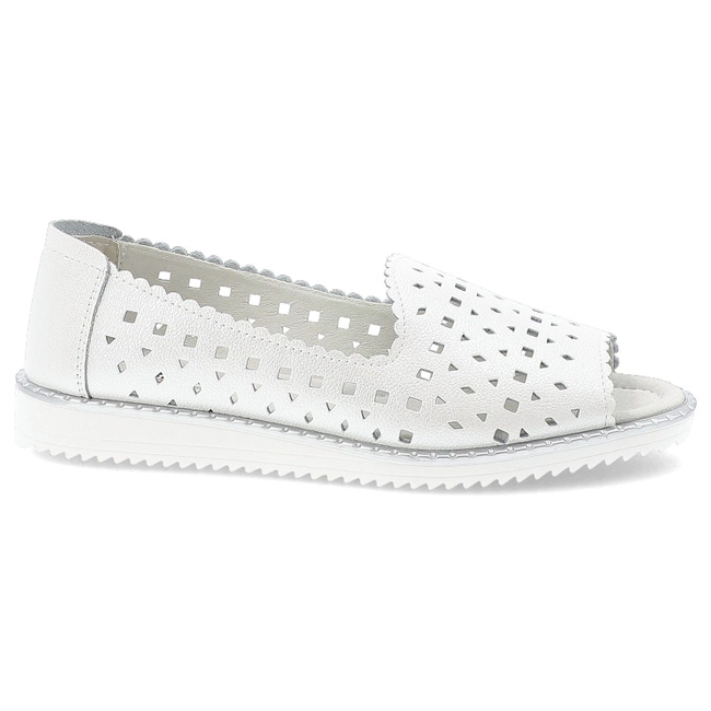 Poltopánky S.BARSKI - LR51-922 Pearl White
