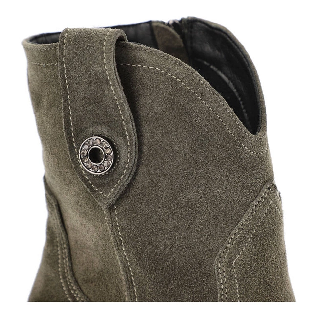 Členkové Topánky Karino - 4856/066-F Zielony/Welur