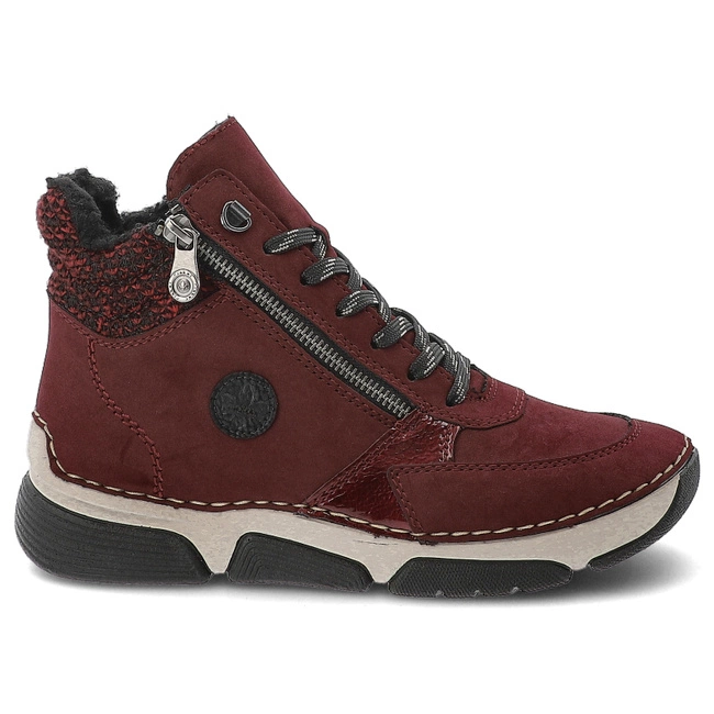 Členkové Topánky RIEKER - 45960-35 Red