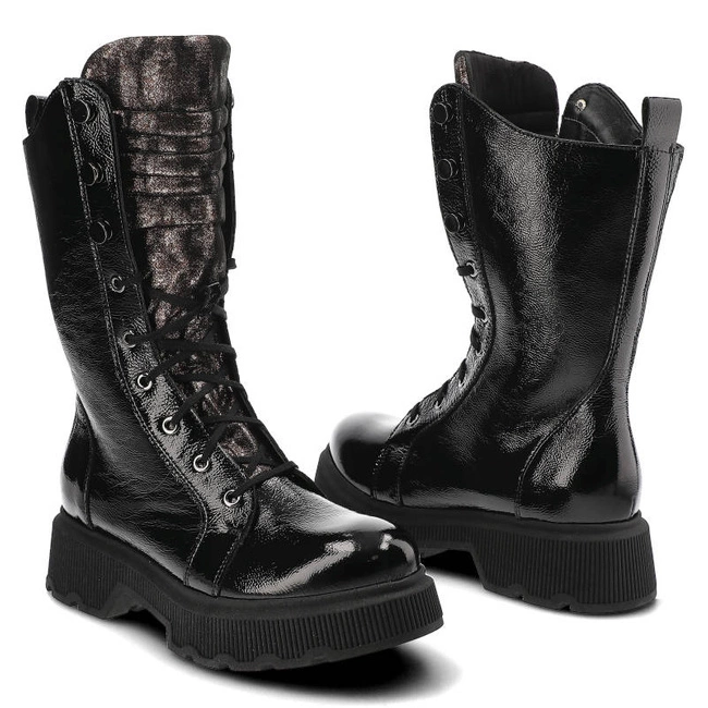 Turistické Topánky Clasicco - 2250/01AM Czarny Naplak + W2