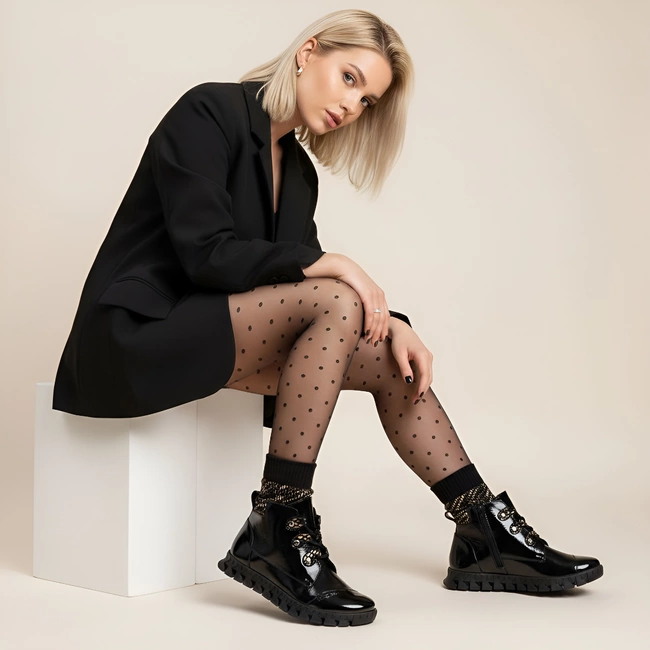 Členkové Topánky ARMODO - 2356 Czarny 272/3245