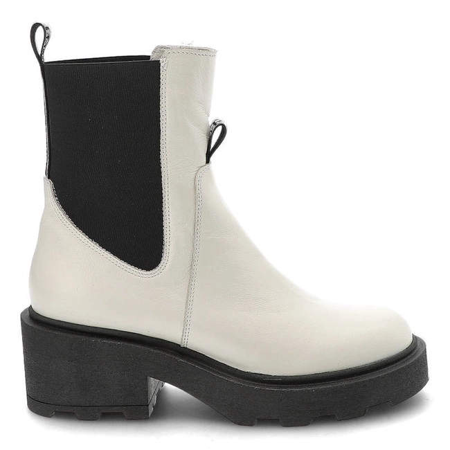 Členkové Topánky Simen - 5515A Of White