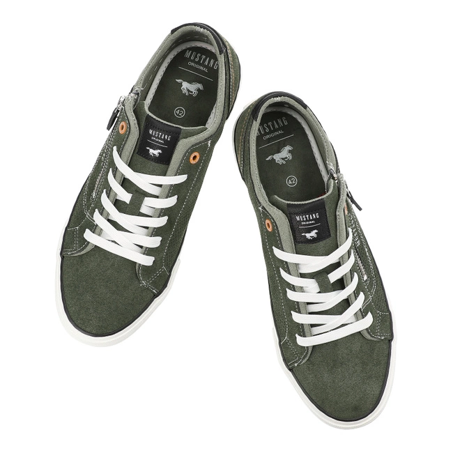 Tenisky Mustang - 4198-302-77 Oliv