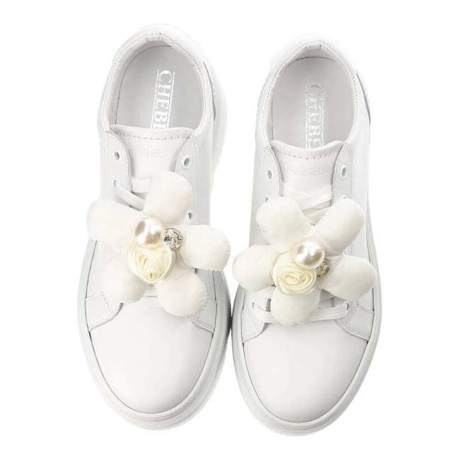 Tenisky Chebello - 4418_-059-000-PSK-S332 Biały