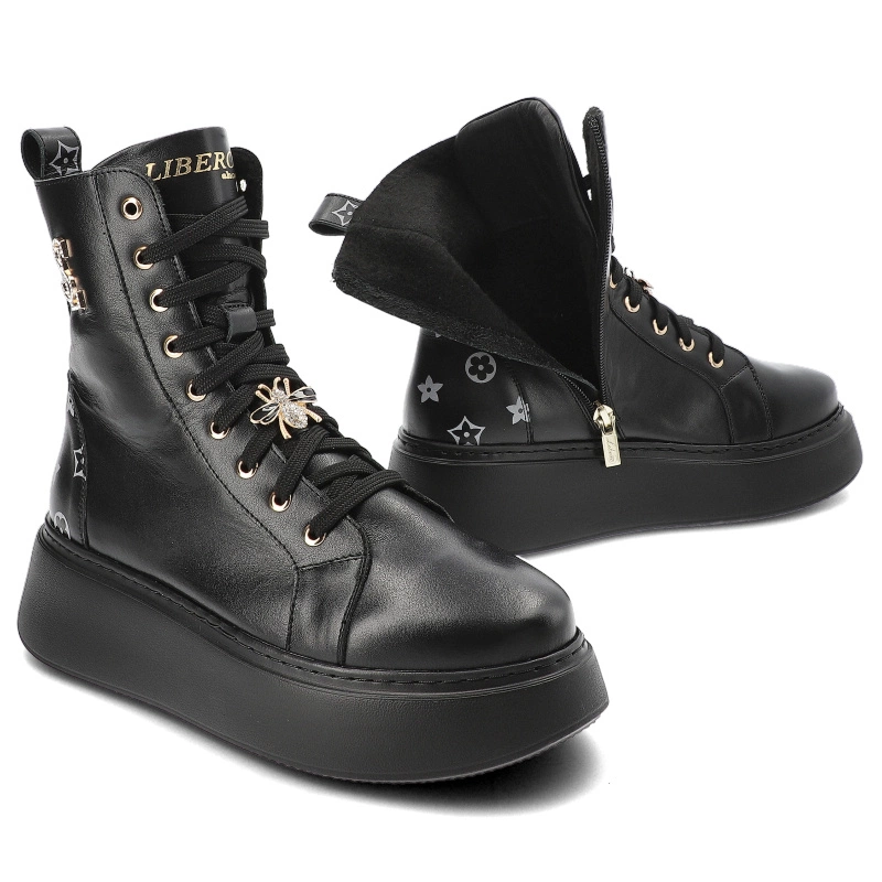 Tenisky Libero - 4070 Czarny 8/509