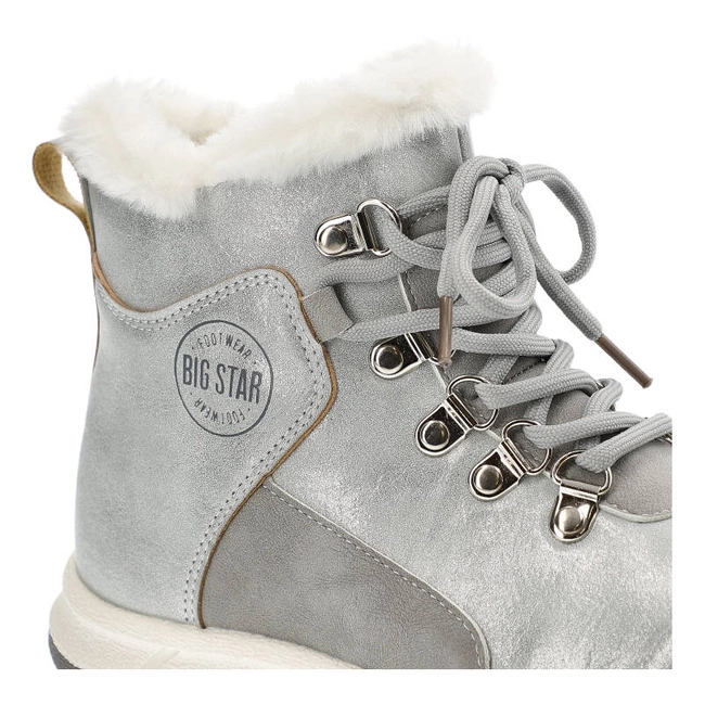 Členkové Topánky Big Star - KK374178 Srebrny
