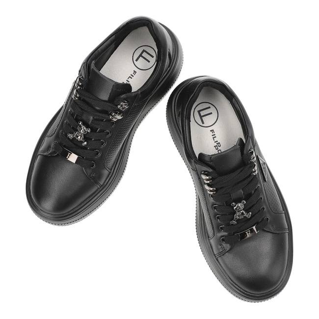 Tenisky Filippo - DP6382/24 BK Czarny