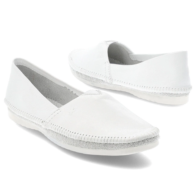 Baleríny MACIEJKA - T1930-21/00-0 Białe Lico