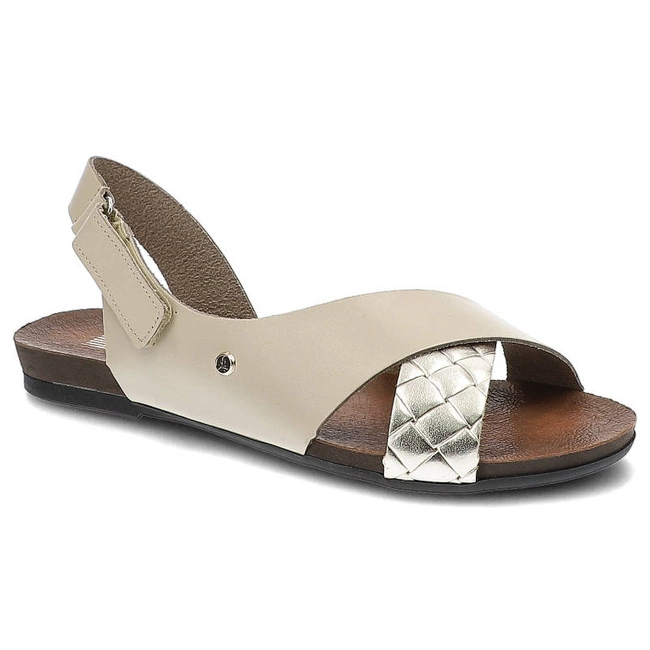 Sandále Lemar - 40141 Bf.Beż+Bf.Bari Złoto