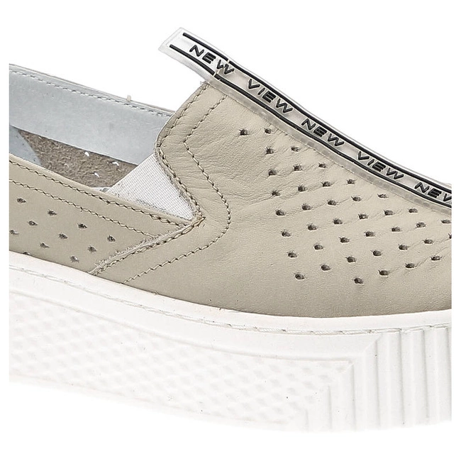 Poltopánky Pollonus - 5-1371-002 Vanilia Lico/Perforacja