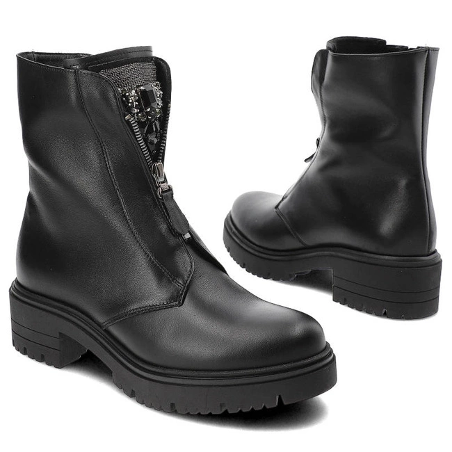 Členkové Topánky Armodo - 2601 Czarny 367