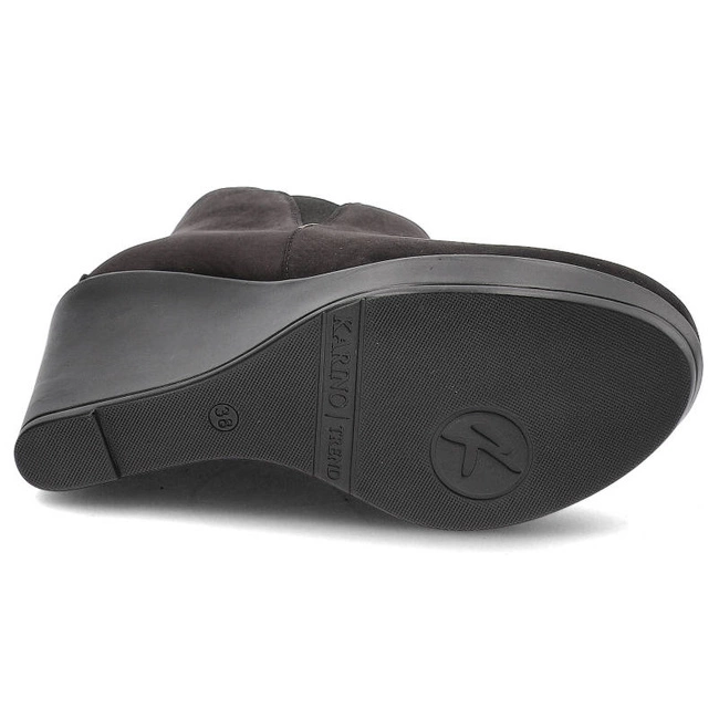 Členkové Topánky Karino - 0977/003-F Czarny