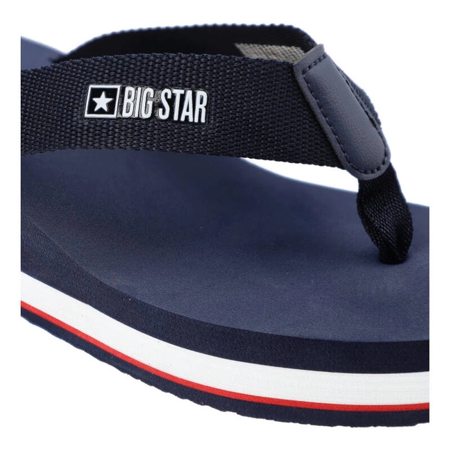 Šľapky Big Star - JJ274A331 Granat