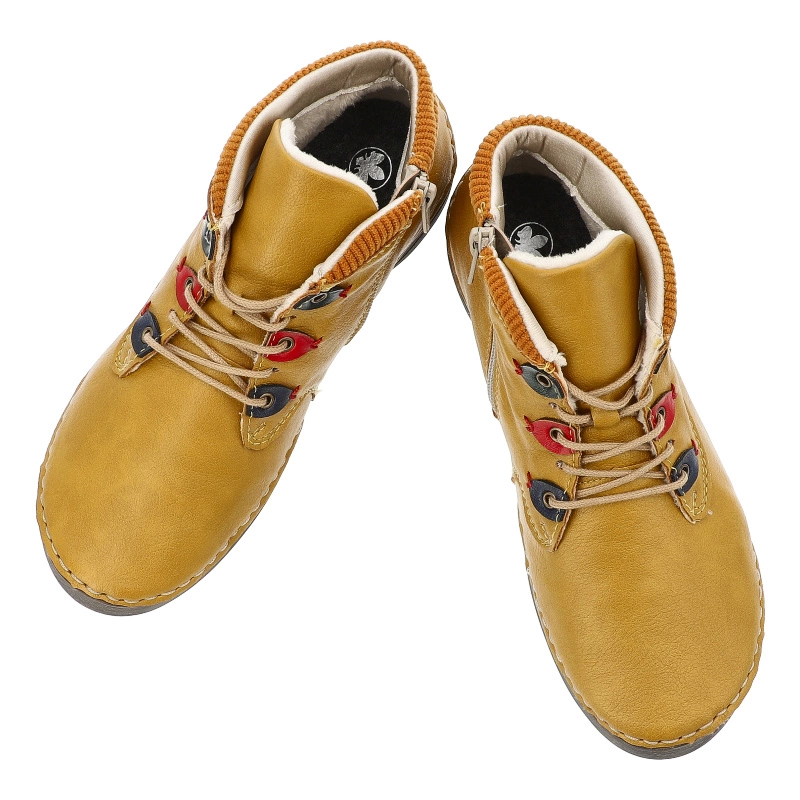 Členkové Topánky RIEKER - 52544-68 Yellow