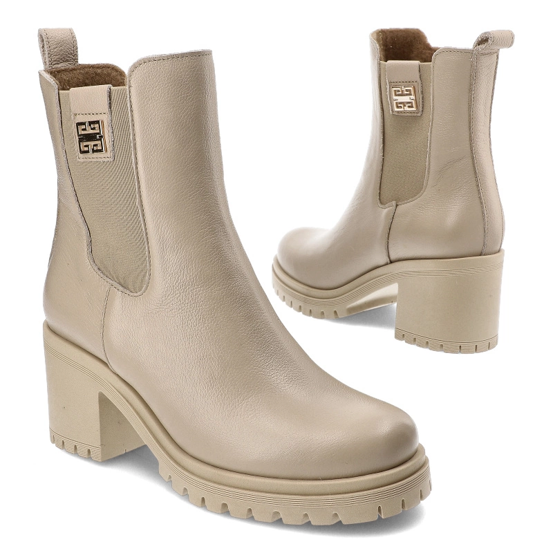 Členkové Topánky Armodo - 60494 V.Taupe+Zł.