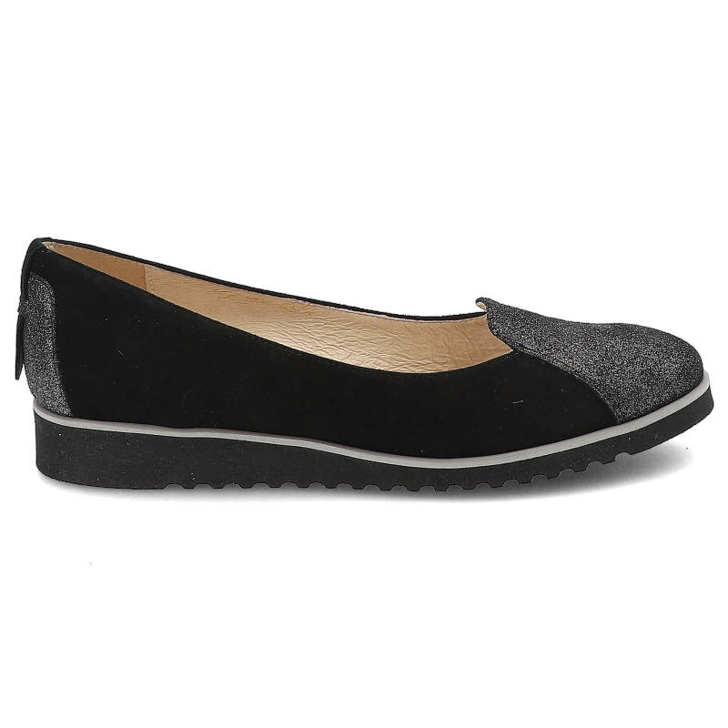 Poltopánky Gamis - 1904 Z8+ Czarny Zamsz