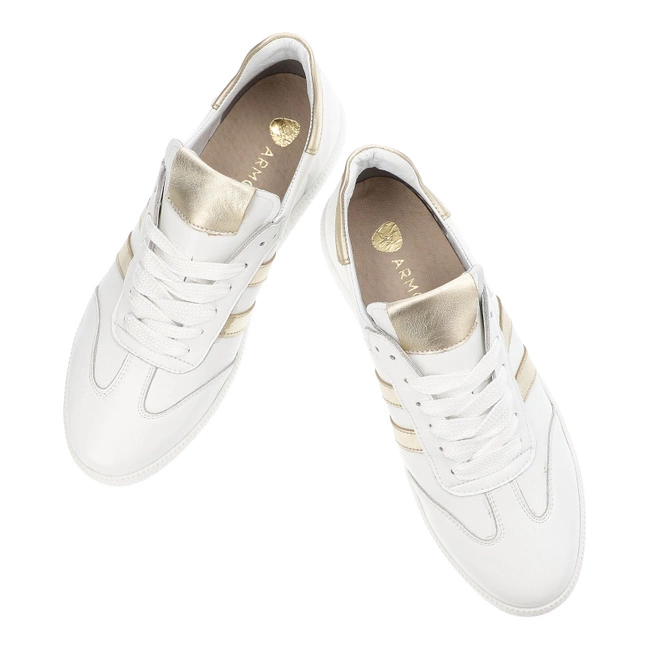 Tenisky Armodo - 66004 Biały+Zł K