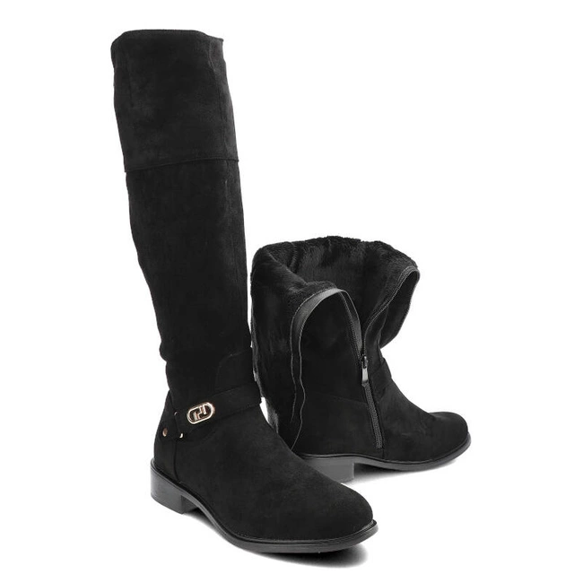 Čižmy S.Barski - HY07-31 Black