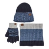 Set: Čiapka, Nákrčník, Rukavice Pepe Moll - 242801 Pack Navy
