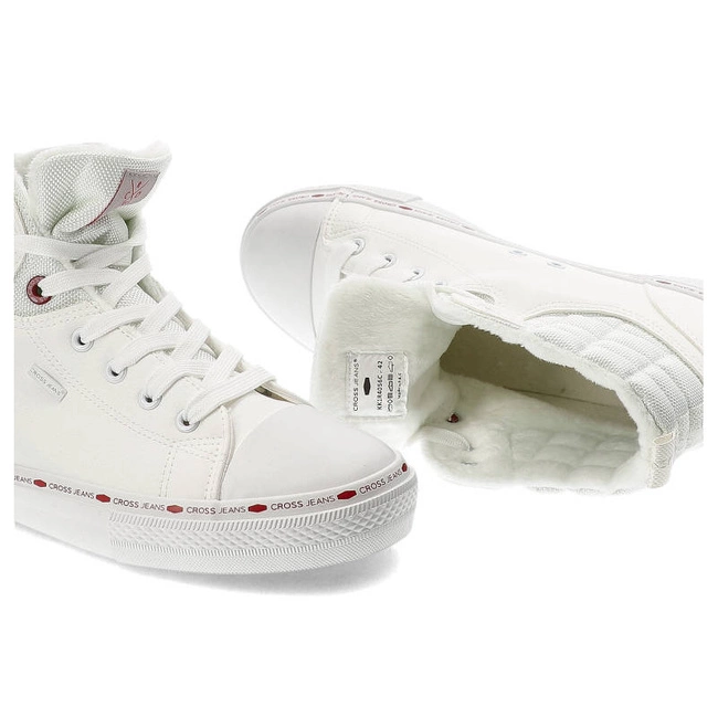 Tenisky Cross Jeans - KK1R4056C Biały