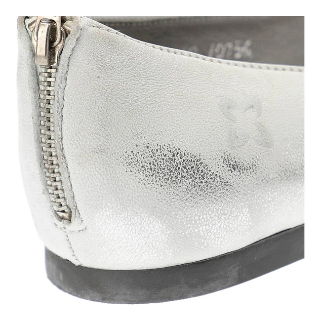 Baleríny Maciejka - 01350-35/00-5 Srebro Przecierka