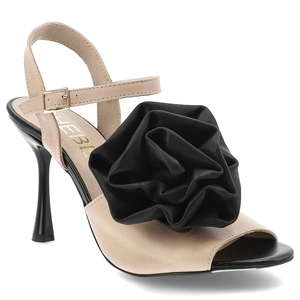 Sandále CHEBELLO - 4321_-308-000-PSK-S21 Vanilia/Czarny