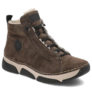 Šnúrovacie Členkové Topánky Rieker - 45912-25 Brown