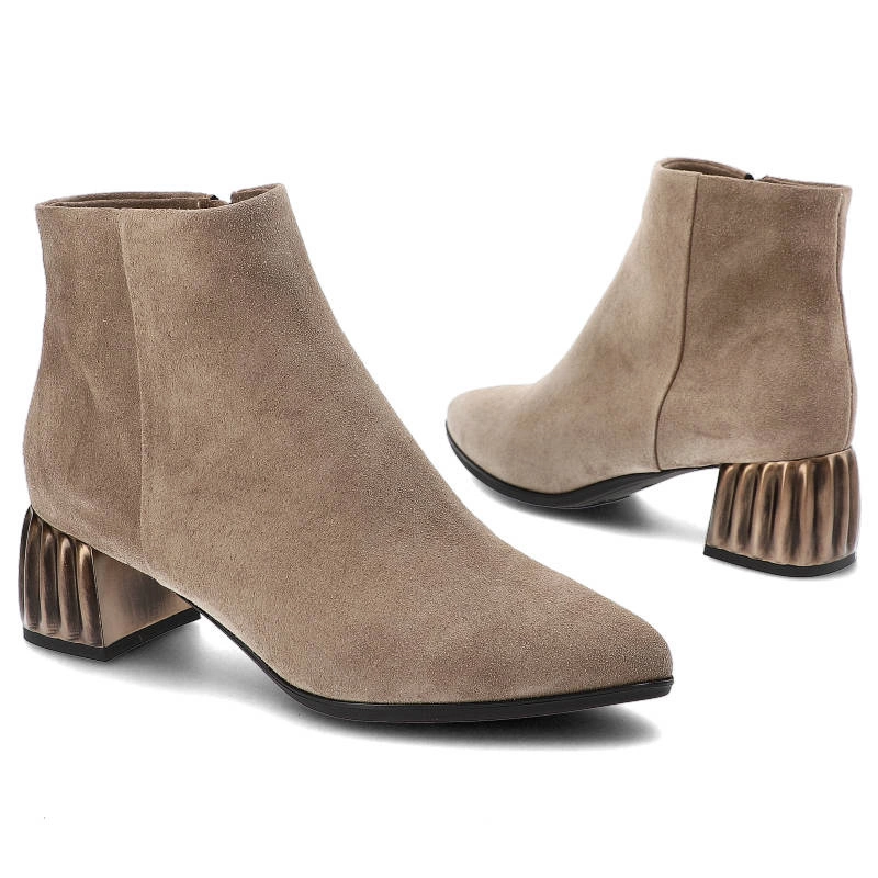 Členkové Topánky Espirito - B-488/3 Beż WK203