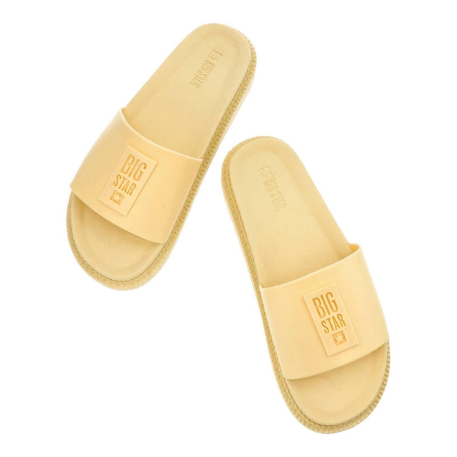 Šľapky Big Star - LL274427 Żółty