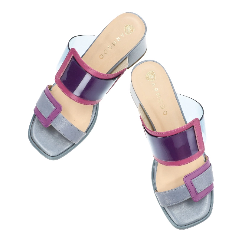 Šľapky Armodo - 2674 Fiolet 420 Mix