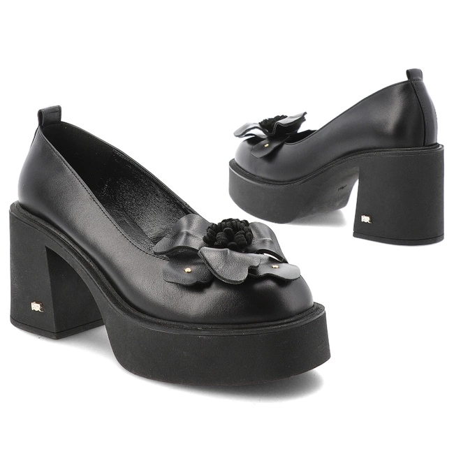 Poltopánky KARINO - 5771/076-P Czarny/Lico