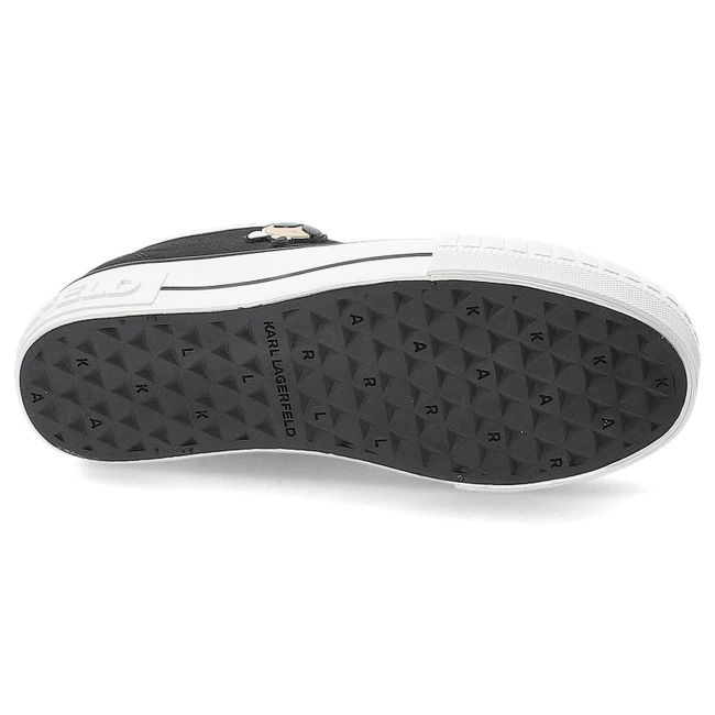 Plátenky KARL LAGERFELD - KL60424 900 Black Canvas