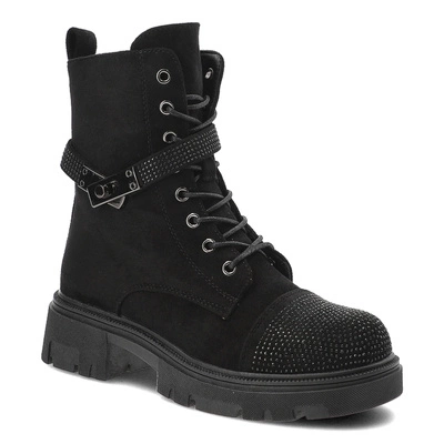 Členkové Topánky S.Barski - HY42-281 Black