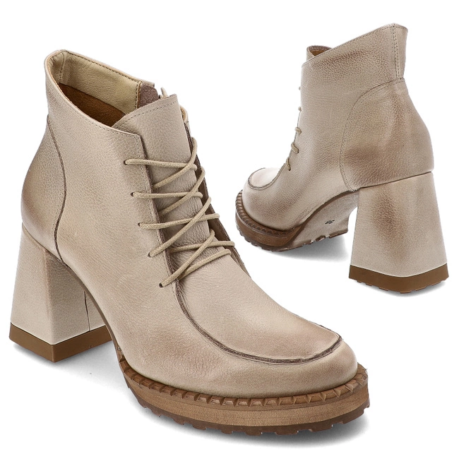 Členkové Topánky Armodo - 1537 Rustik 23 Beż