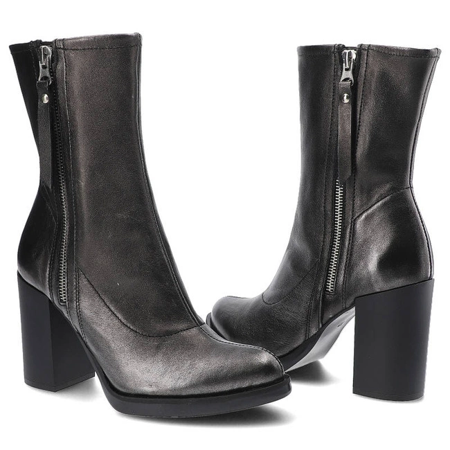 Členkové Topánky Grace - 02048 Czarny 1.750-0000/1
