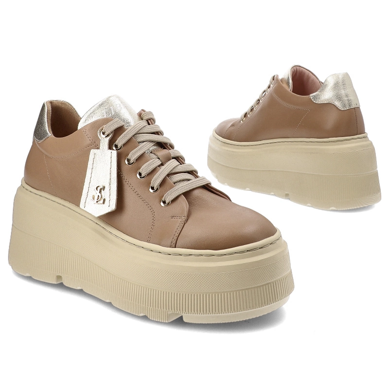 Tenisky Libero - 2845 Brąz+Złoty 484/111