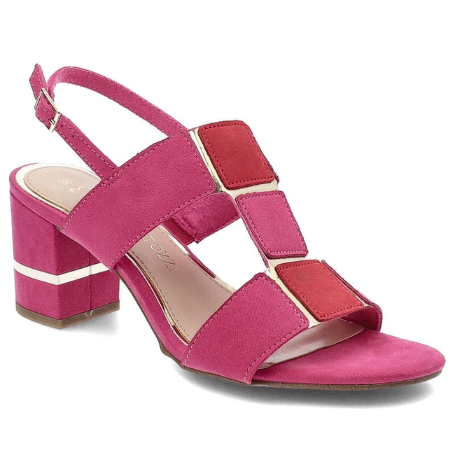 Sandále Marco Tozzi - 2-28314-42 573 Pink/Red