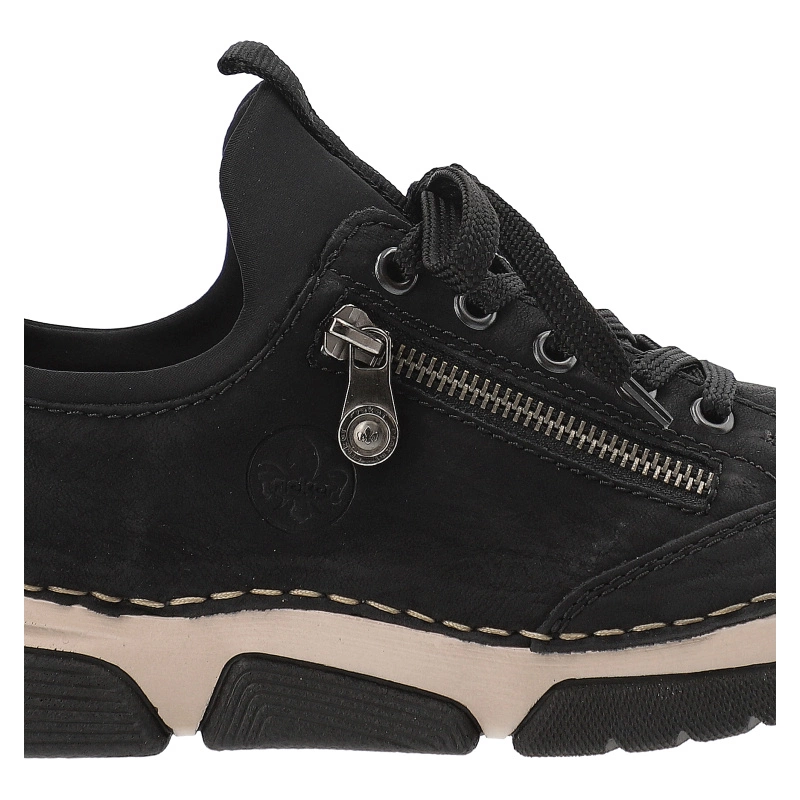 Poltopánky Rieker - 45973-00 Black