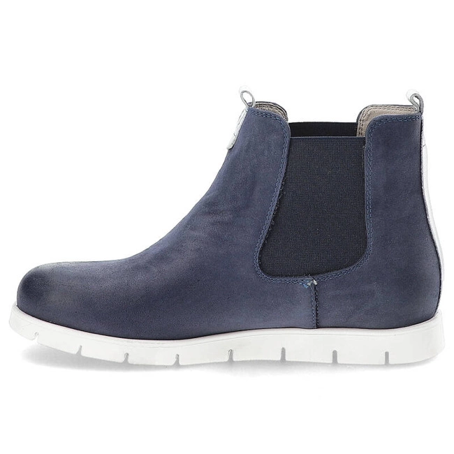 Členkové Topánky Karino - 1208 Granatowy/Srebrny