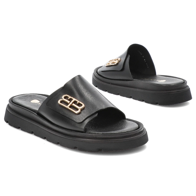 Šľapky ARMODO - 40442 Bf.Czarny/Złoty