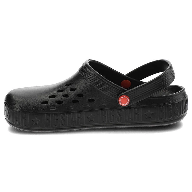 Šľapky Big Star - II175001 Czarny