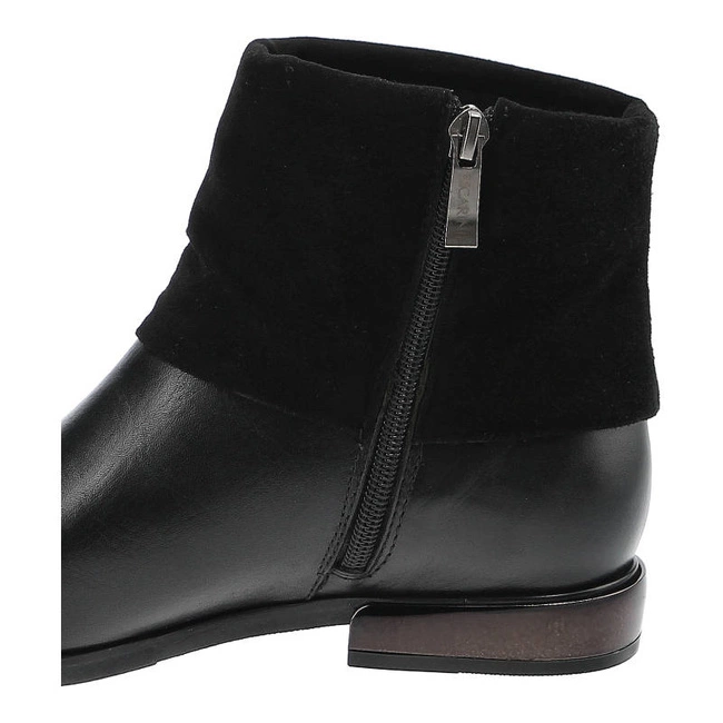 Členkové Topánky Carinii - B3097 Czarny