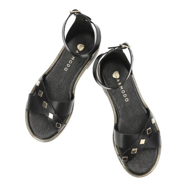 Sandále Armodo - 40378 Bf.Czarny+Zł.