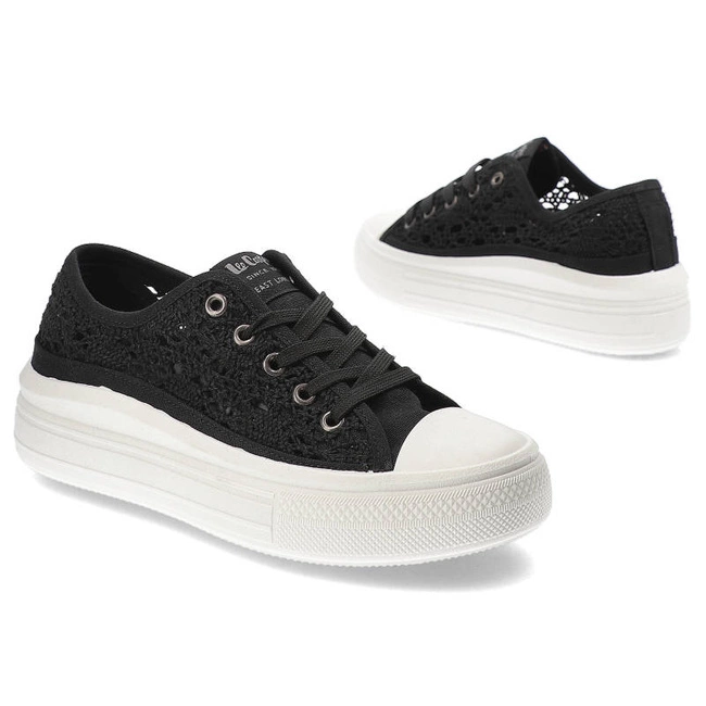 Plátenky Lee Cooper - LCW-23-44-1618L Black