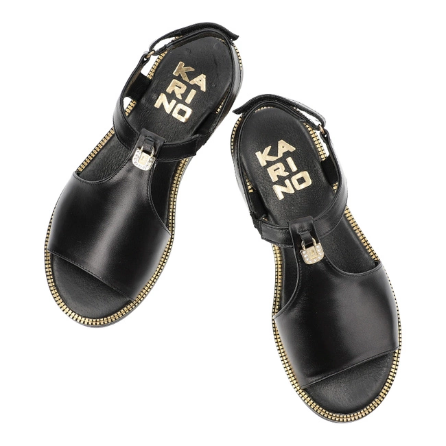 Sandále Karino - 5146/076-P Czarny/Lico