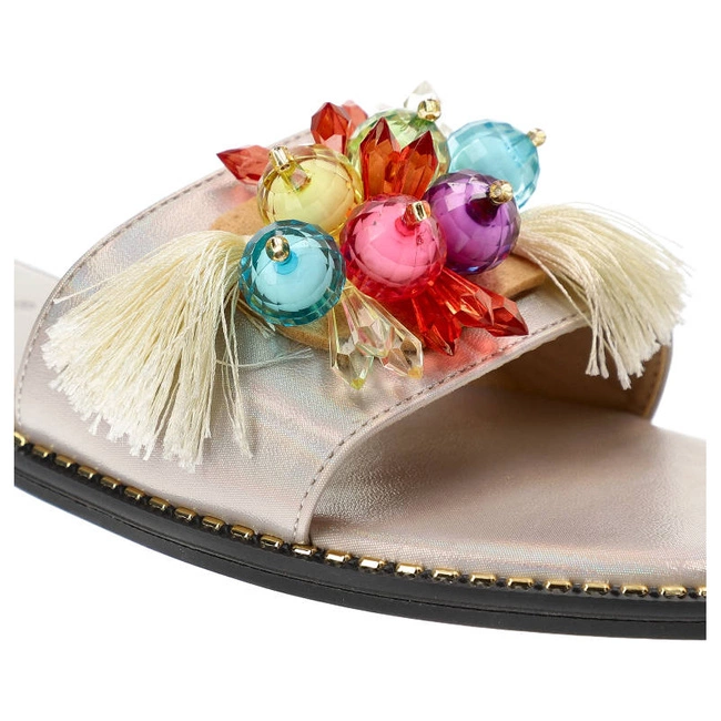 Šľapky S.Barski - KV-2775-47 Beige