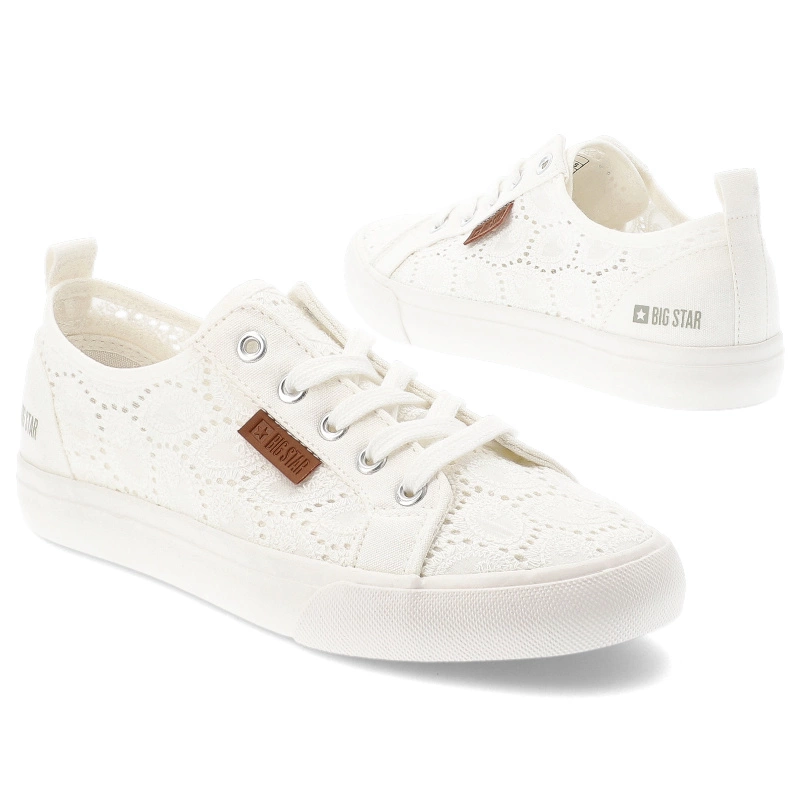 Plátenky Big Star - W274925 Biały
